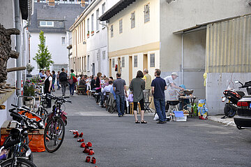 Die "Mai-Nacht" 2011 in den Kleinschen Höfen: Schlendern, Stöbern und und Schauen.