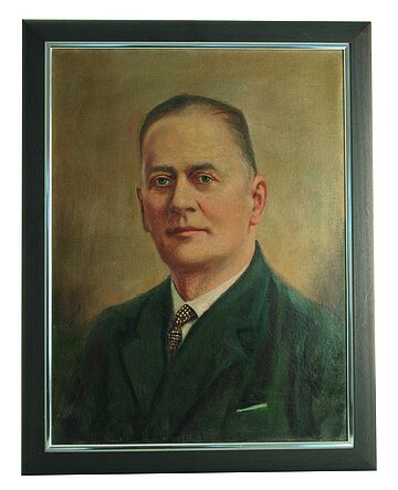 Porträt-Gemälde von Heinrich Klein.