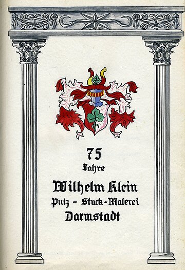 Jubiuläumsbroschüre Titelblatt (1947)