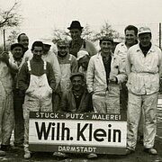 Malertruppe im Winter (1959)