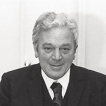 Geschäftsführer Hans Bentz, 1972.